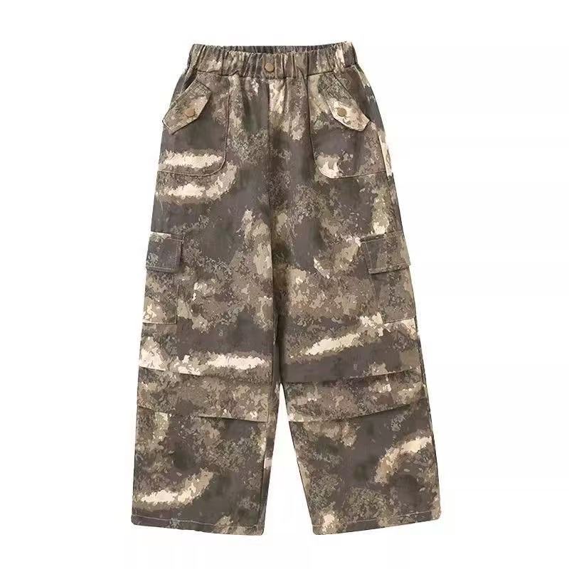 Camo Cargo Two-Piece Set