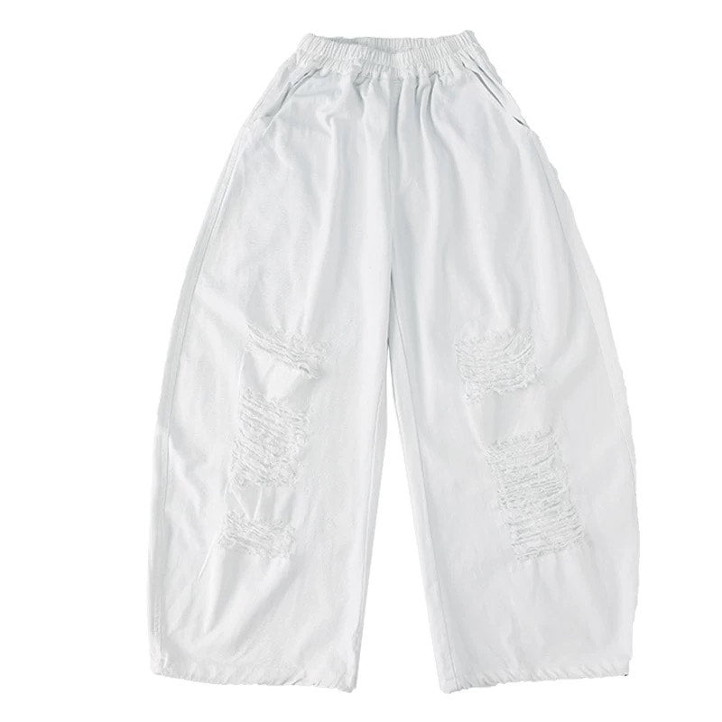 Broken Edge Wide Pants