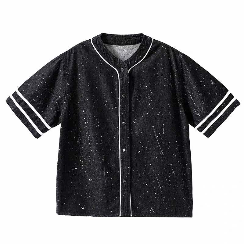 Black jersey top